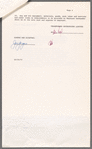 Rider to performance agreement, signed by Lou Reed