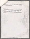 Rider to performance agreement, signed by Lou Reed