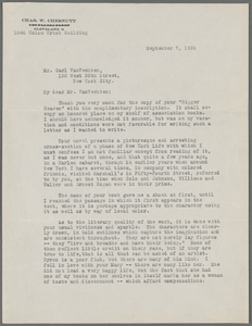 Carl Van Vechten papers