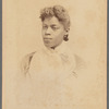 Portrait of a woman with white tulle collar