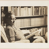 Photograph of Sadie P. Delaney reading