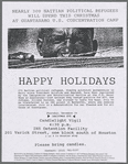Happy Holidays flier