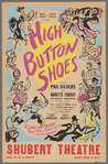Window card for the stage production High Button Shoes