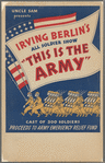 Poster for the stage production This is the Army