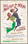 Poster for the stage production The Music Man