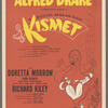 Poster for the stage production Kismet