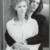 Joan Allen and John Malkovich in the stage production Burn This