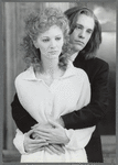 Joan Allen and John Malkovich in the stage production Burn This