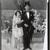 Eddie Cantor and unidentified actress in the stage production Kid Boots