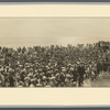 View of spectators at the Pacific Beach Club beauty contest, near Huntington Beach, California