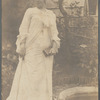 Emiline Rathbone Weld Kennan in her Japanese house