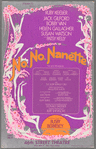 Poster for the stage production No, No, Nanette at the 46th Street Theatre