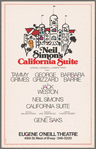 Poster for the stage production California Suite at the Eugene O'Neill Theatre