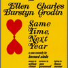 Poster for the stage production Same Time, Next Year at the Brooks Atkinson Theatre