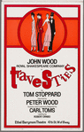 Poster for the stage production Travesties at the Ethel Barrymore Theatre