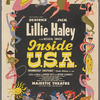 Poster for the stage production Inside U.S.A. at the Majestic Theatre