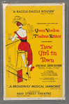 Poster for the stage production New Girl in Town at the 46th Street Theatre