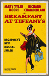 Poster for the stage production Breakfast at Tiffany's at the Majestic Theatre