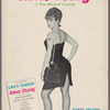 Poster for the stage production Sweet Charity at the Fisher Theatre