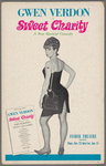 Poster for the stage production Sweet Charity at the Fisher Theatre