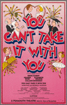Poster for the stage production You Can't Take It With You at the Plymouth Theatre