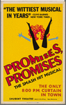 Poster for the stage production Promises, Promises at the Shubert Theatre