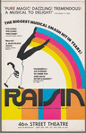 Poster for the stage production Raisin at the 46th Street Theatre