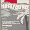 Poster for the stage production Hurlyburly at the Promenade Theatre