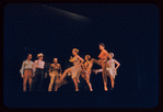 Dancers in the stage production Bells Are Ringing