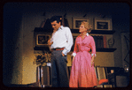 Sydney Chaplin and Judy Holliday in the stage production Bells Are Ringing