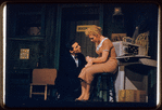 Sydney Chaplin and Judy Holliday in the stage production Bells Are Ringing