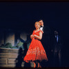 Judy Holliday, Sydney Chaplin [center] and unidentified others in the stage production Bells Are Ringing