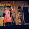 Judy Holliday and Dort Clark in the stage production Bells Are Ringing