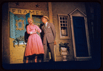 Judy Holliday and Dort Clark in the stage production Bells Are Ringing