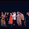 Judy Holliday [center] and unidentified others in the stage production Bells Are Ringing