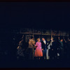 Judy Holliday, Sydney Chaplin [center] and unidentified others in the stage production Bells Are Ringing