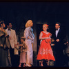 Judy Holliday, Sydney Chaplin [right] and unidentified others in the stage production Bells Are Ringing