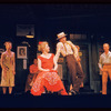 Judy Holliday [center] and unidentified others in the stage production Bells Are Ringing