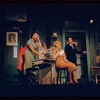 Jean Stapleton, Judy Holliday and Dort Clark in the stage production Bells Are Ringing