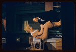 Judy Holliday and Sydney Chaplin in the stage production Bells Are Ringing