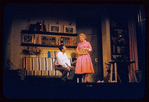 Sydney Chaplin and Judy Holliday in the stage production Bells Are Ringing