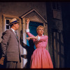 Dort Clark and Judy Holliday in the stage production Bells Are Ringing