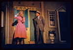 Judy Holliday and Dort Clark in the stage production Bells Are Ringing