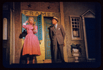 Judy Holliday and Dort Clark in the stage production Bells Are Ringing
