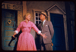 Judy Holliday and Dort Clark in the stage production Bells Are Ringing