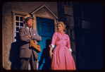 Dort Clark and Judy Holliday in the stage production Bells Are Ringing