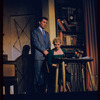 Sydney Chaplin and Judy Holliday in the stage production Bells Are Ringing