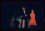 Sydney Chaplin and Judy Holliday in the stage production Bells Are Ringing