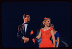 Sydney Chaplin and Judy Holliday in the stage production Bells Are Ringing