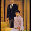Ed Kenney and Miyoshi Umeki in the stage production Flower Drum Song